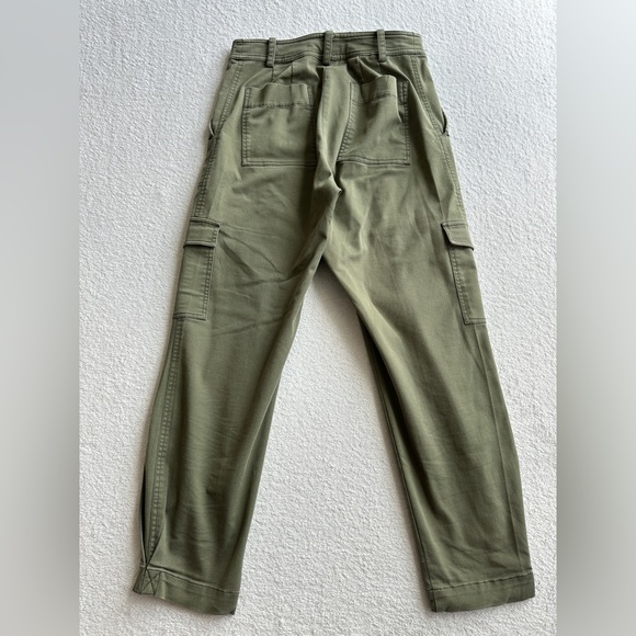 Derek Lam‎ 10 Crosby Elian Cargo Pant in Fatigue Green size 4 - Picture 5 of 16
